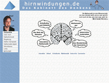 Tablet Screenshot of hirnwindungen.de